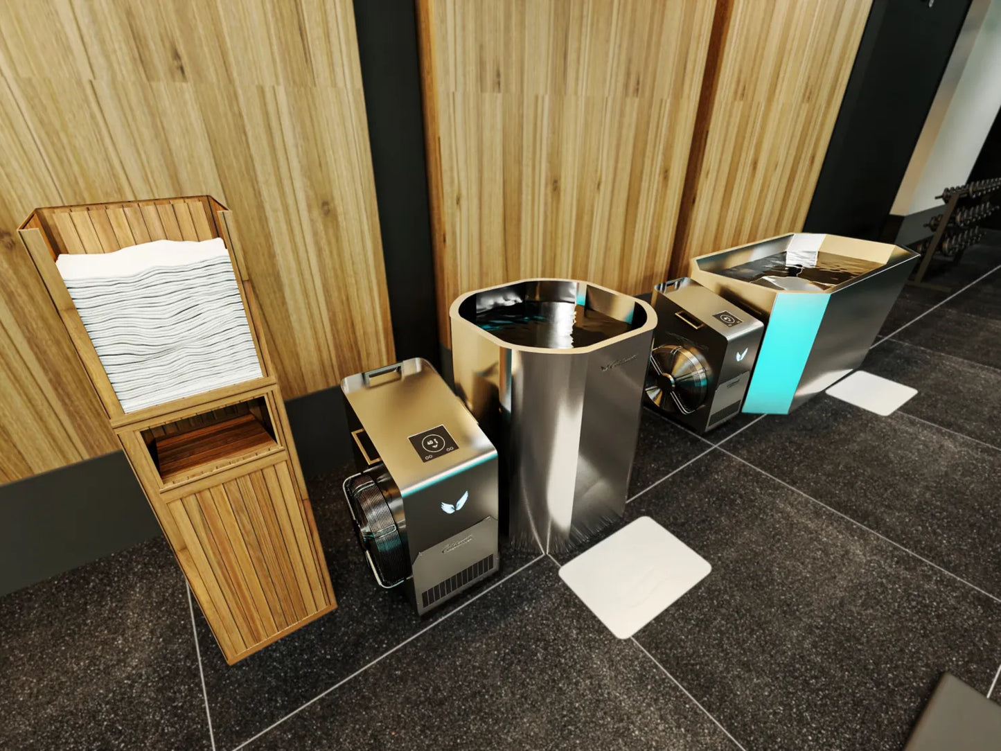 colderatti pro 2025 and hyperpod in a nice CrossFit gym