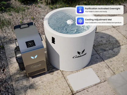 colderatti has an effortless system that automates cooling and filtration