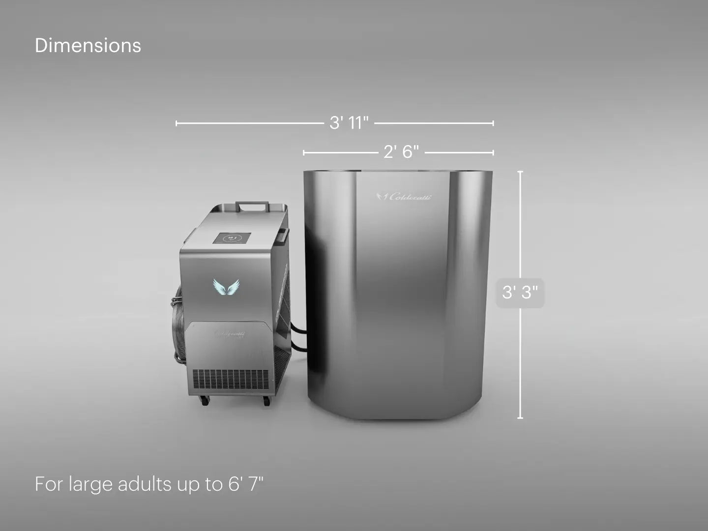 Hyperpod Stainless Steel Tub