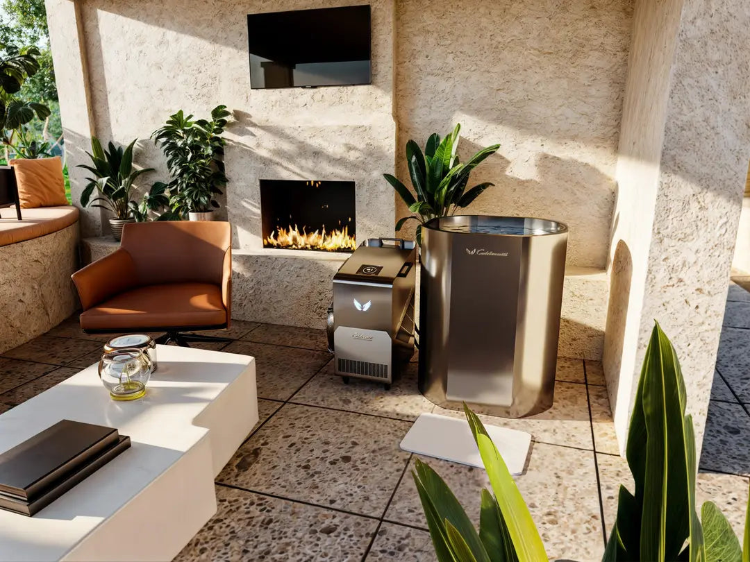 hyperpod on porch in Tuscany italy
